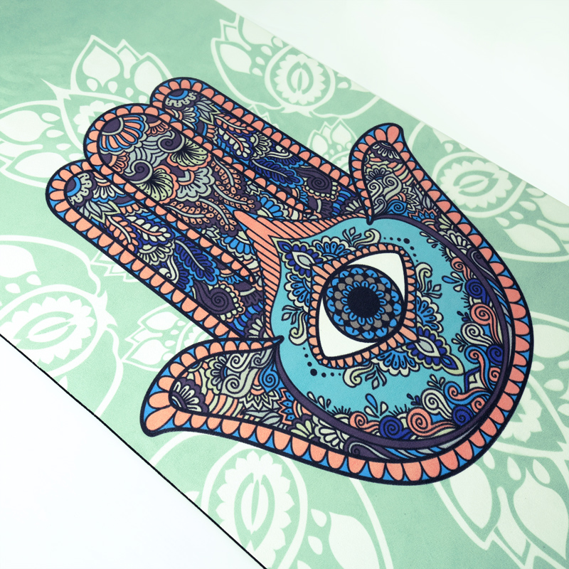 rubber suede Yoga Mats