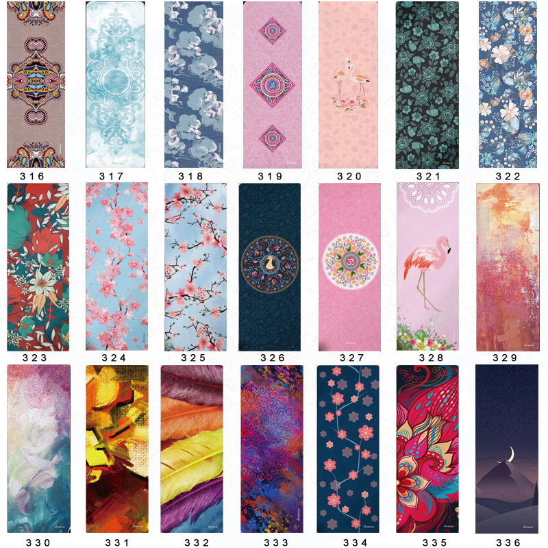 rubber suede Yoga Mats