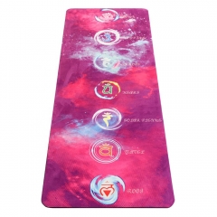 colchonetas de yoga de gamuza antideslizantes