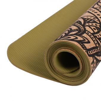 esterilla de yoga de caucho natural