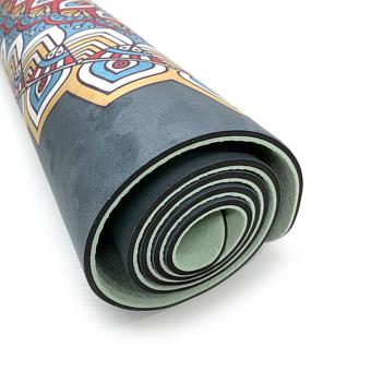 esterillas de yoga de ante de caucho