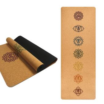 esterilla de yoga de corcho