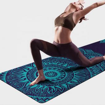 esterillas de yoga de caucho y ante
