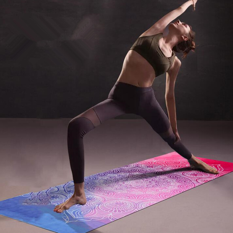 Proceso de producción de tapetes de yoga de gamuza personalizados
